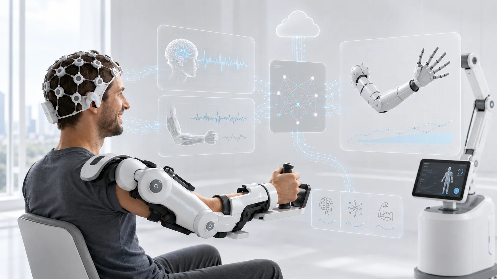 Neurostar — neurally controlled robotics for stroke rehabilitation